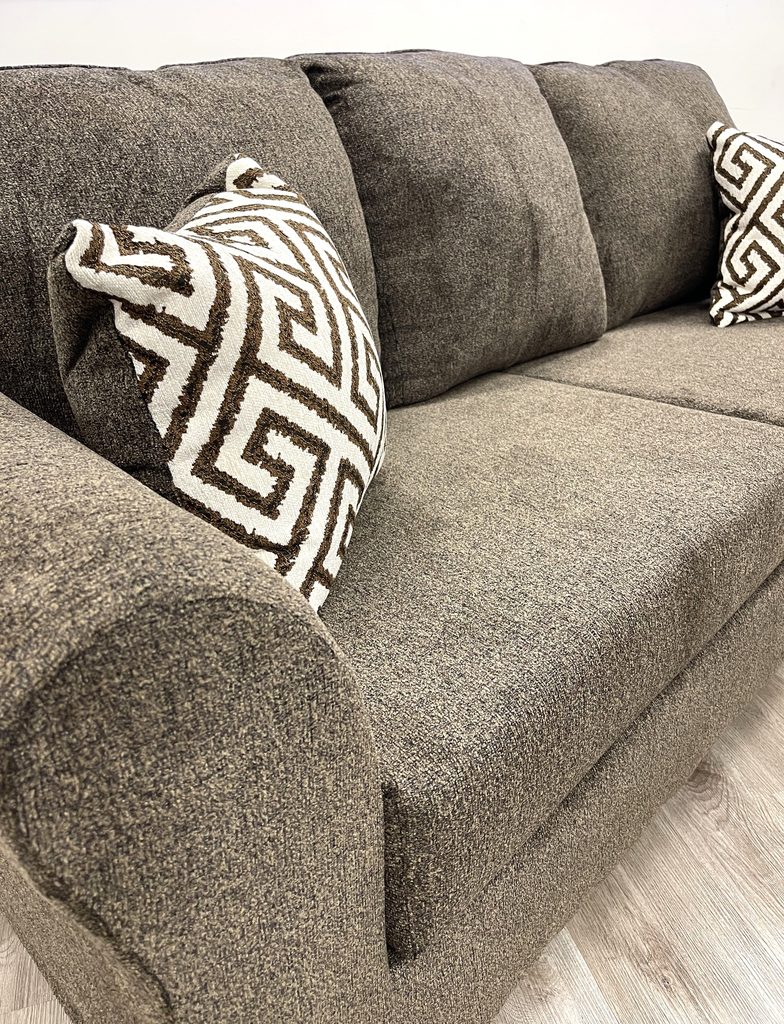 210 BROWN - 2PC Sofa and Loveseat Set