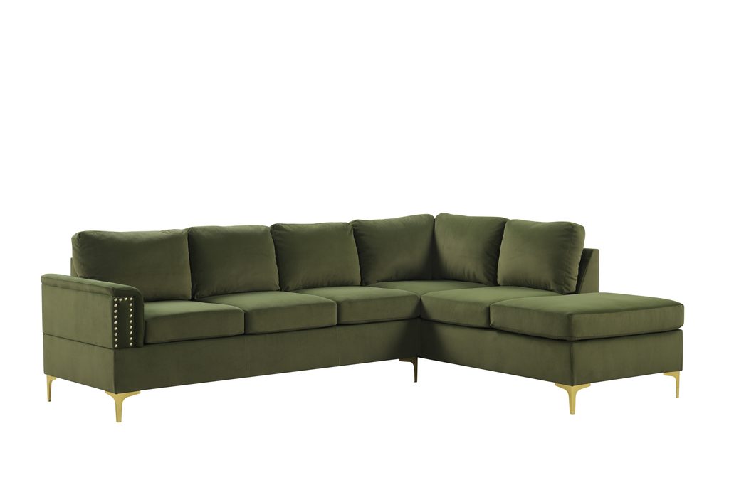 Vogue2 Olive Sectional