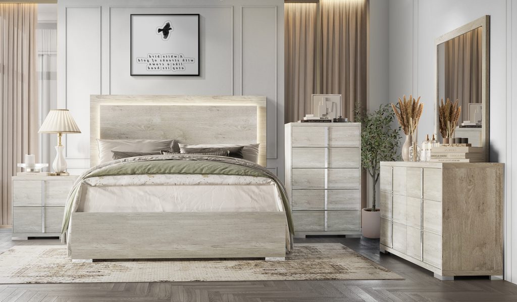 5pc Bedroom Set - Queen, King
