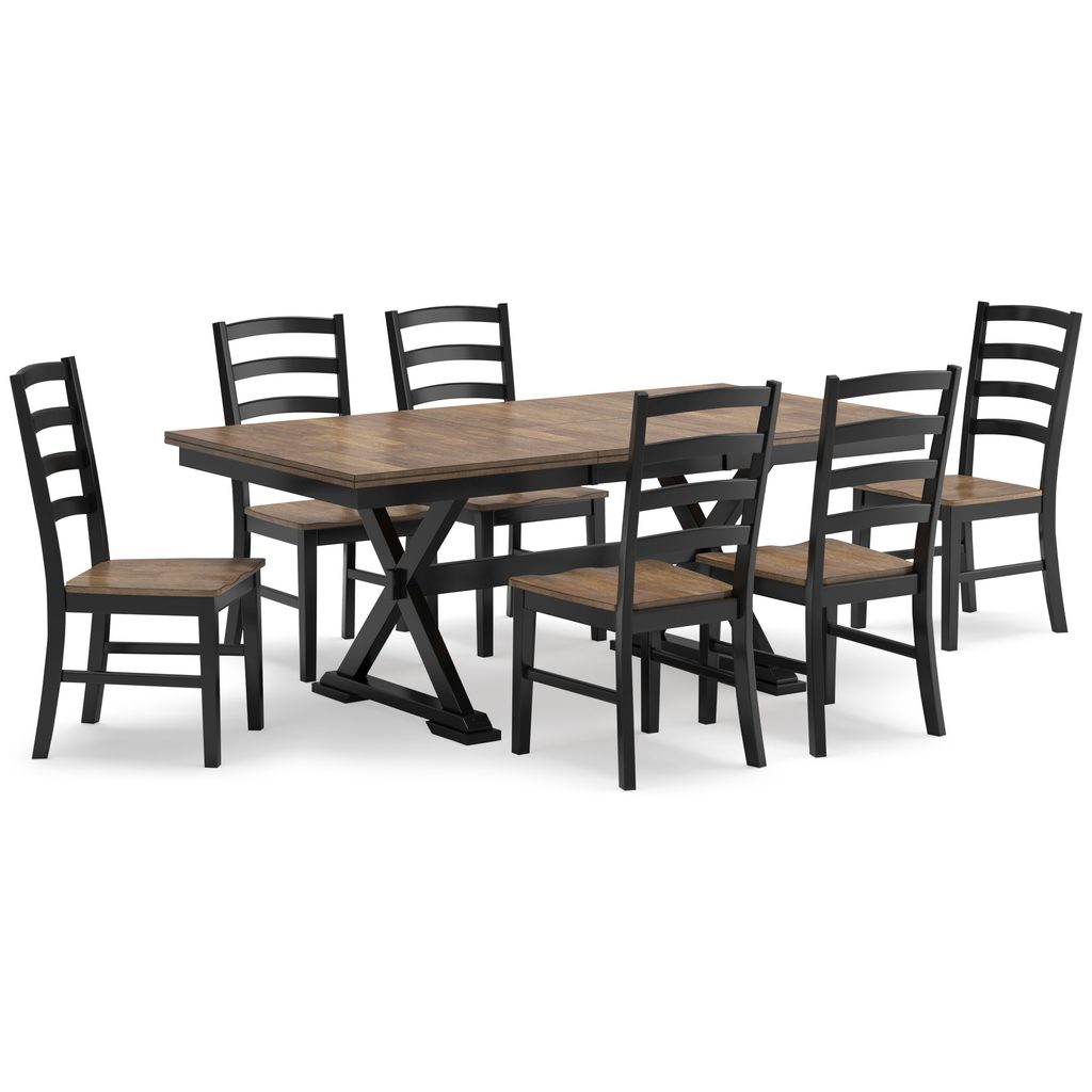 Ashley D634 - 7pc Dining Set