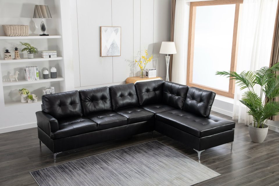 Black Sectional