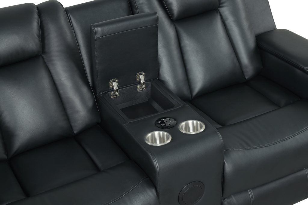 Hulk20 Black - 3PC Reclining Set