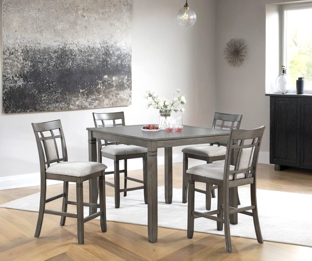 Pub Table + 4 Chairs