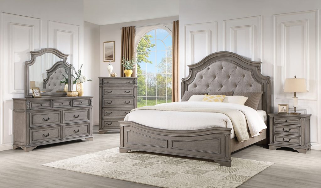 4pc or 5pc Bedroom Set - Queen, King